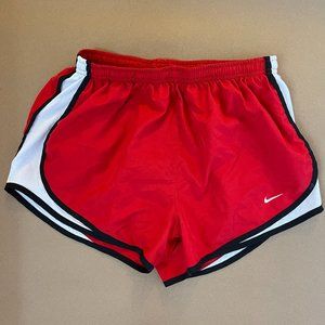 Red/Black/White Nike Tempo Running Shorts